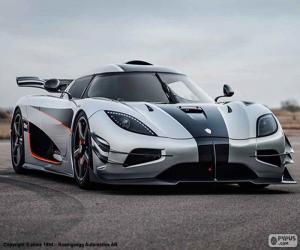 Koenigsegg One:1 puzzle