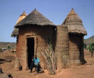 Koutammakou - Land of the Batammariba whose remarkable mud tower-houses (Takienta) have come to be seen as a symbol of Togo puzzle