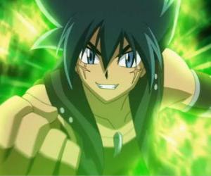 Kyoya Tategami, characters from the Metal saga and the last rival to Gingka puzzle