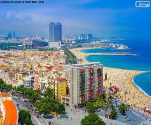 La Barceloneta, Barcelona puzzle