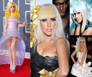 Lady Gaga has been influenced by fashion and has been appreciated by his provocative sense of style and its influence on other celebrities. puzzle