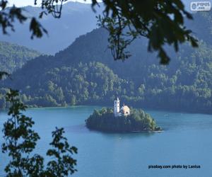 Lake Bled, Slovenia puzzle