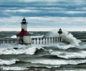 Lake Michigan, USA puzzle