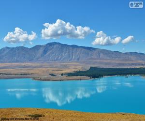 Lake Tekapo, New Zealand puzzle