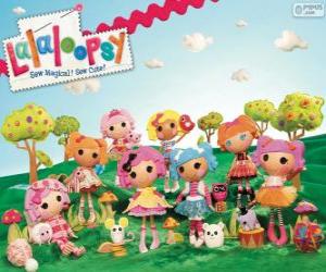 Lalaloopsy, the rag dolls puzzle