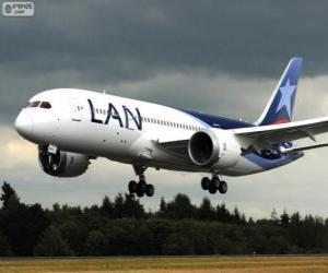 LAN Airlines, is a Chilean airline puzzle