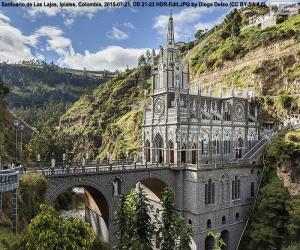 Las Lajas Sanctuary, Colombia puzzle