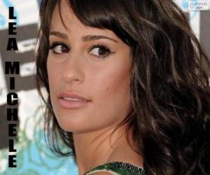 Lea Michele, American singer puzzle