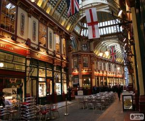 Leadenhall Market, London puzzle