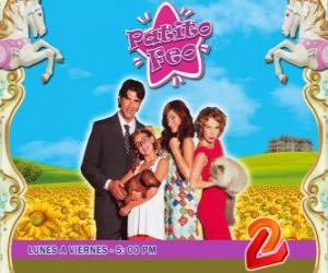 Leandro (Juan Darthes), Carmen (Griselda Siciliani), Blanca (Gloria Carr) and Patito. puzzle