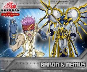 Leltoy Baron and his Bakugan Nemus puzzle