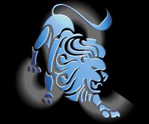 Leo. The Lion. Fifth sign of the zodiac. Latin name is Leo puzzle