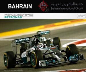 Lewis Hamilton 2014 Bahrain Grand Prix champion puzzle