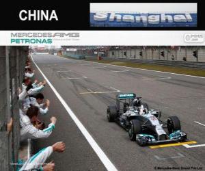 Lewis Hamilton 2014 Chinese Grand Prix champion puzzle