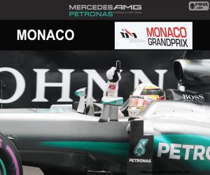 Lewis Hamilton, 2016 Grand Prix Monaco puzzle