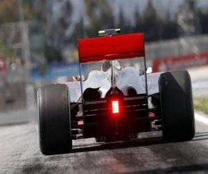 Lewis Hamilton - McLaren - Barcelona 2010 puzzle