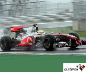 Lewis Hamilton - McLaren - Korea 2010 (2 º Classified) puzzle