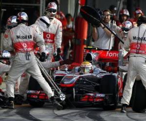 Lewis Hamilton - McLaren - Suzuka 2010 puzzle