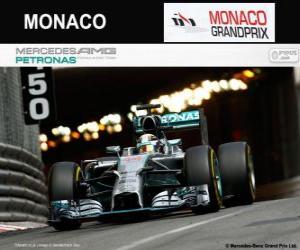 Lewis Hamilton - Mercedes - Grand Prix of Monaco 2014, 2nd classified puzzle