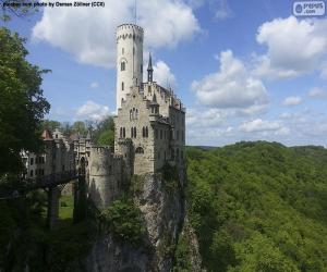 Lichtenstein Castle, Germany puzzle