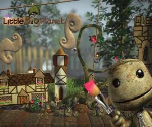 LittleBigPlanet, video game where the characters are dolls called Sackboys or Sackgirls puzzle