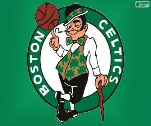 Logo Boston Celtics, NBA team. Atlantic Division, Eastern Conference puzzle