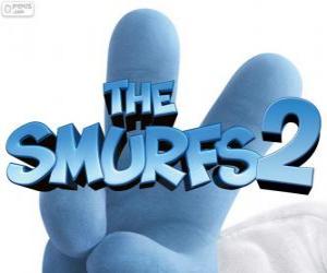 Logo from the film The Smurfs 2 puzzle