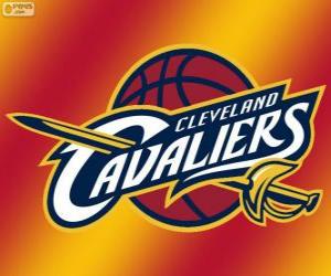 Logo of Cleveland Cavaliers, NBA team. Central Division, Eastern Conference puzzle