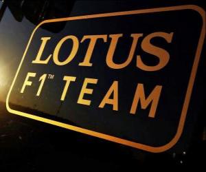 Logo of Lotus F1 Team puzzle