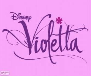 Logo of Violetta, Disney Channel television series puzzle