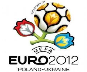 Logo UEFA Euro 2012 Poland - Ukraine puzzle