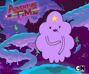 Lumpy Space Princess, a cloud with a star on the forehead puzzle