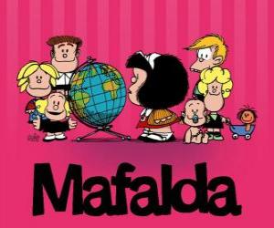 Mafalda and friends puzzle