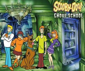 main characters of Scooby-Doo puzzle