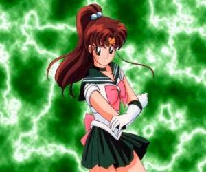 Makoto Kino or Lita Kino becomes Sailor Jupiter puzzle