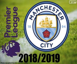 Manchester City, champion 2018-19 puzzle