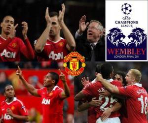 Manchester United qualified for the finals of the UEFA Champions League 2010-11 puzzle