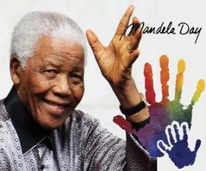 Mandela Day. International Day of Nelson Mandela, July 18 puzzle