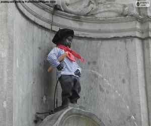 Manneken Pis, Belgium puzzle