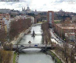 Manzanares river, Madrid puzzle