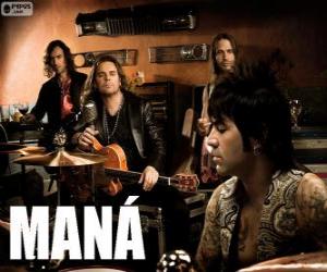 Maná is a Mexican band puzzle