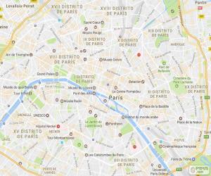 Map in Paris puzzle
