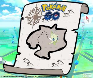 Map of Pokémon GO puzzle