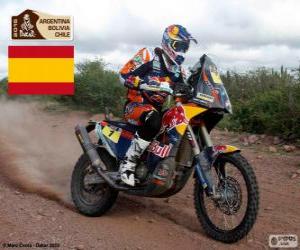 Marc Coma, Dakar 2015 puzzle