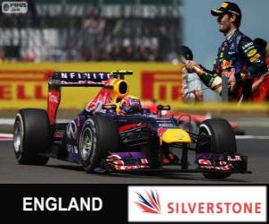Mark Webber - Red Bull - 2013 British Grand Prix, 2º classified puzzle