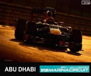 Mark Webber - Red Bull - 2013 Abu Dhabi Grand Prix, 2º classified puzzle