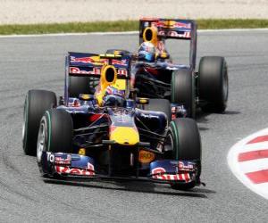 Mark Webber - Red Bull - Barcelona 2010 puzzle