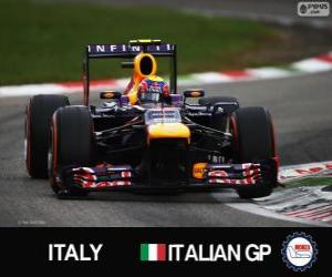 Mark Webber - Red Bull - Italian Grand Prix 2013, 3rd classified puzzle