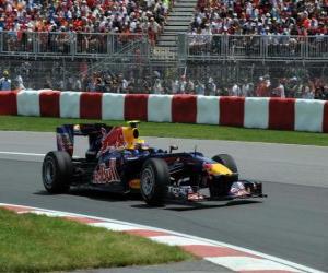 Mark Webber - Red Bull - Montreal 2010 puzzle