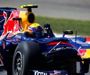 Mark Webber - Red Bull - Silverstone 2010 puzzle